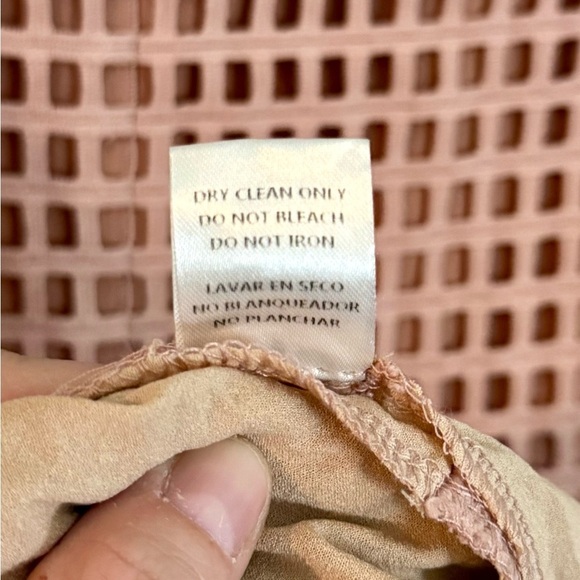 Endless Rose Women’s Pink Studded Eyelet Dress, Size L - Picture 10 of 10